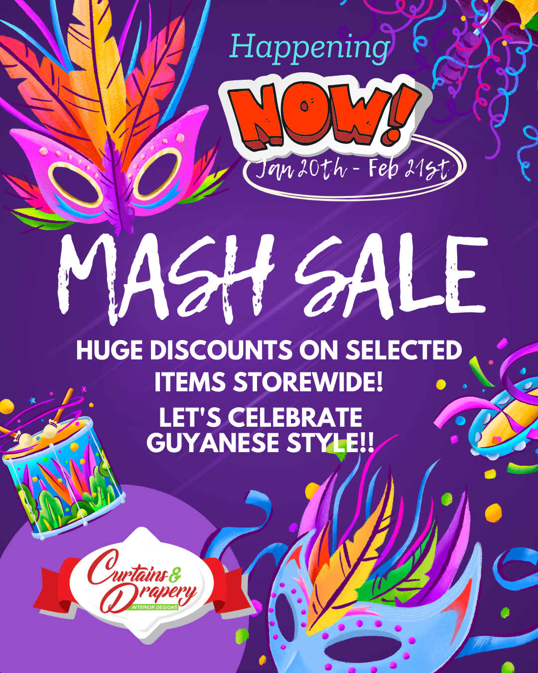 Mashramani Sale